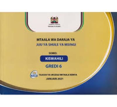 Curriculum Design Kiswahili Gredi 6